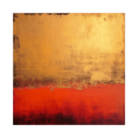 Red reflection - ArtDeco Canvas