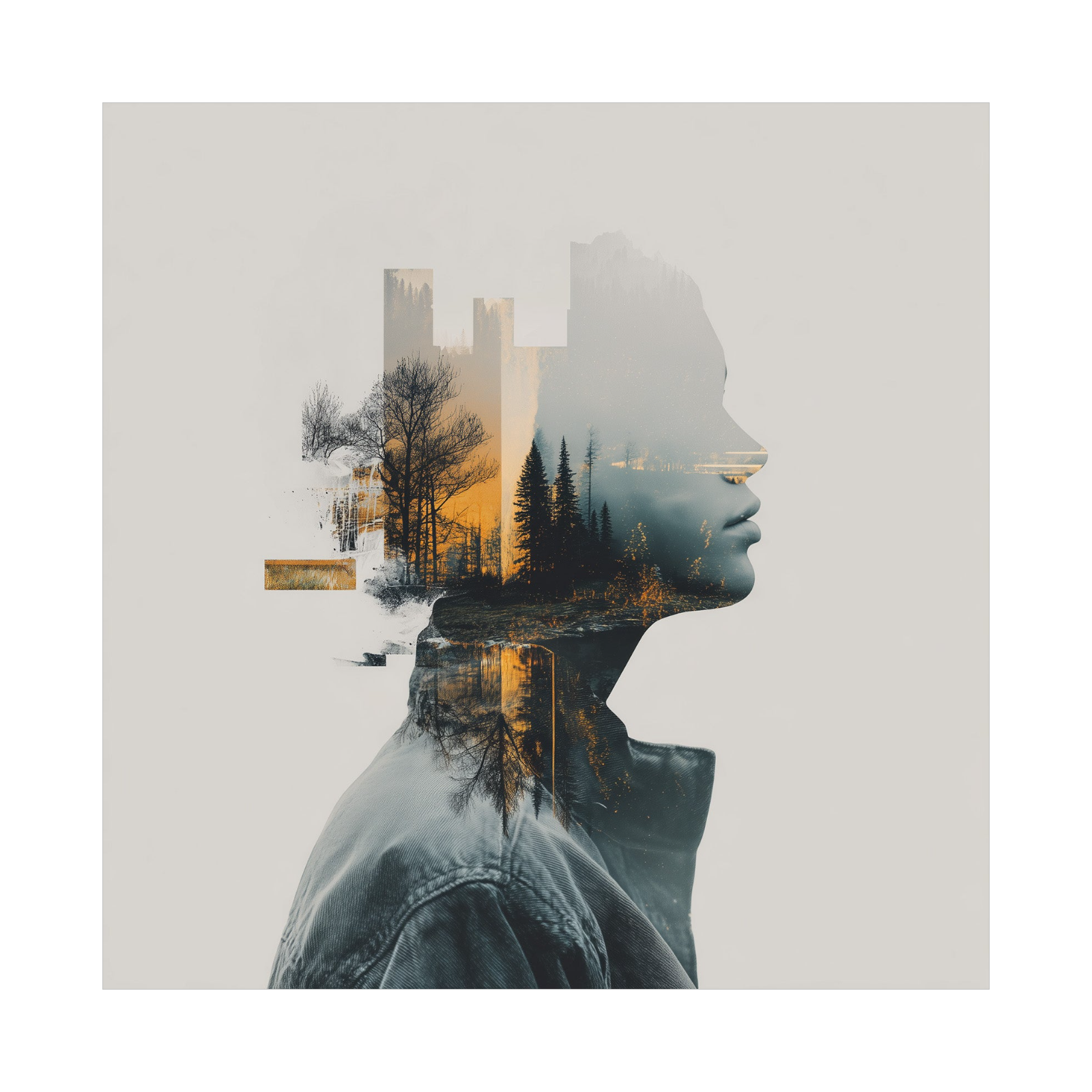 Reflections Within – Surreal Nature Portrait