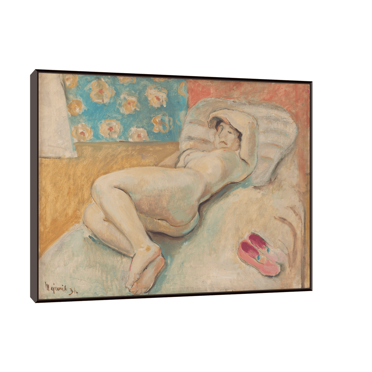 Resting Woman, Cyprián Majerník - ArtDeco Canvas