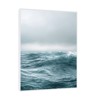 Restless ocean - ArtDeco Canvas