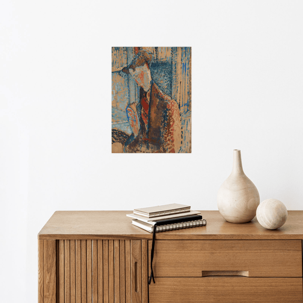 Reverie, Amedeo Modigliani - ArtDeco Canvas
