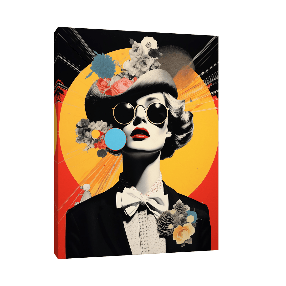 Right at you - ArtDeco Canvas