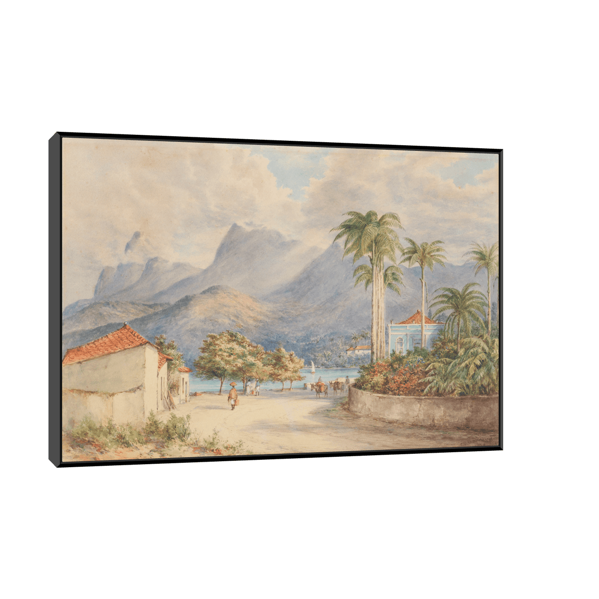 Rio de Janeiro, Charles Decimus Barraud - ArtDeco Canvas