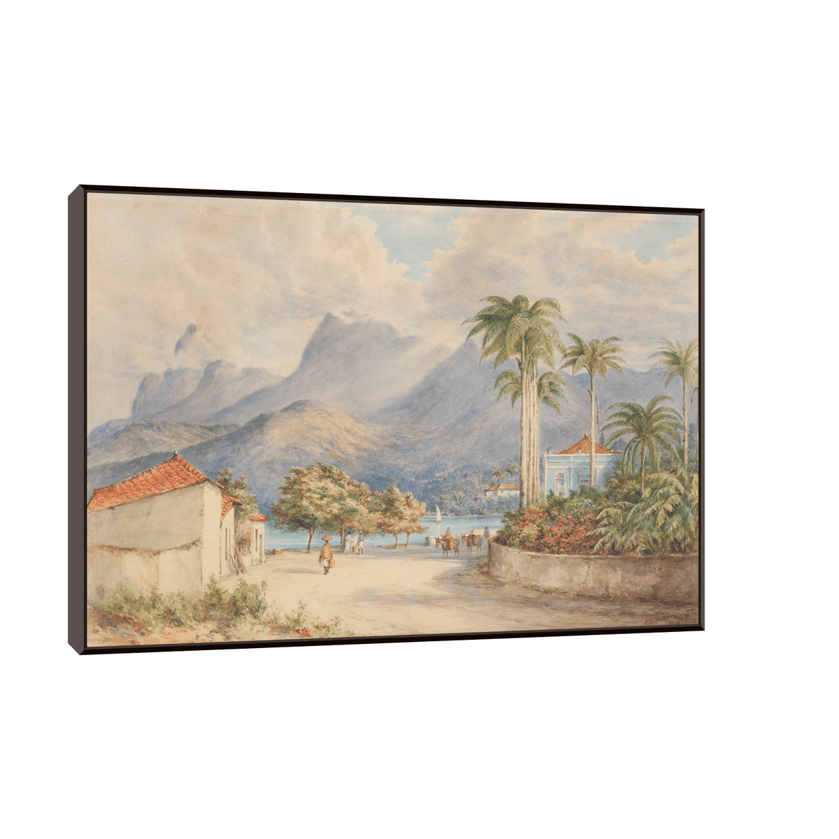 Rio de Janeiro, Charles Decimus Barraud - ArtDeco Canvas