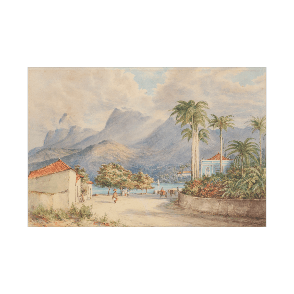 Rio de Janeiro, Charles Decimus Barraud - ArtDeco Canvas