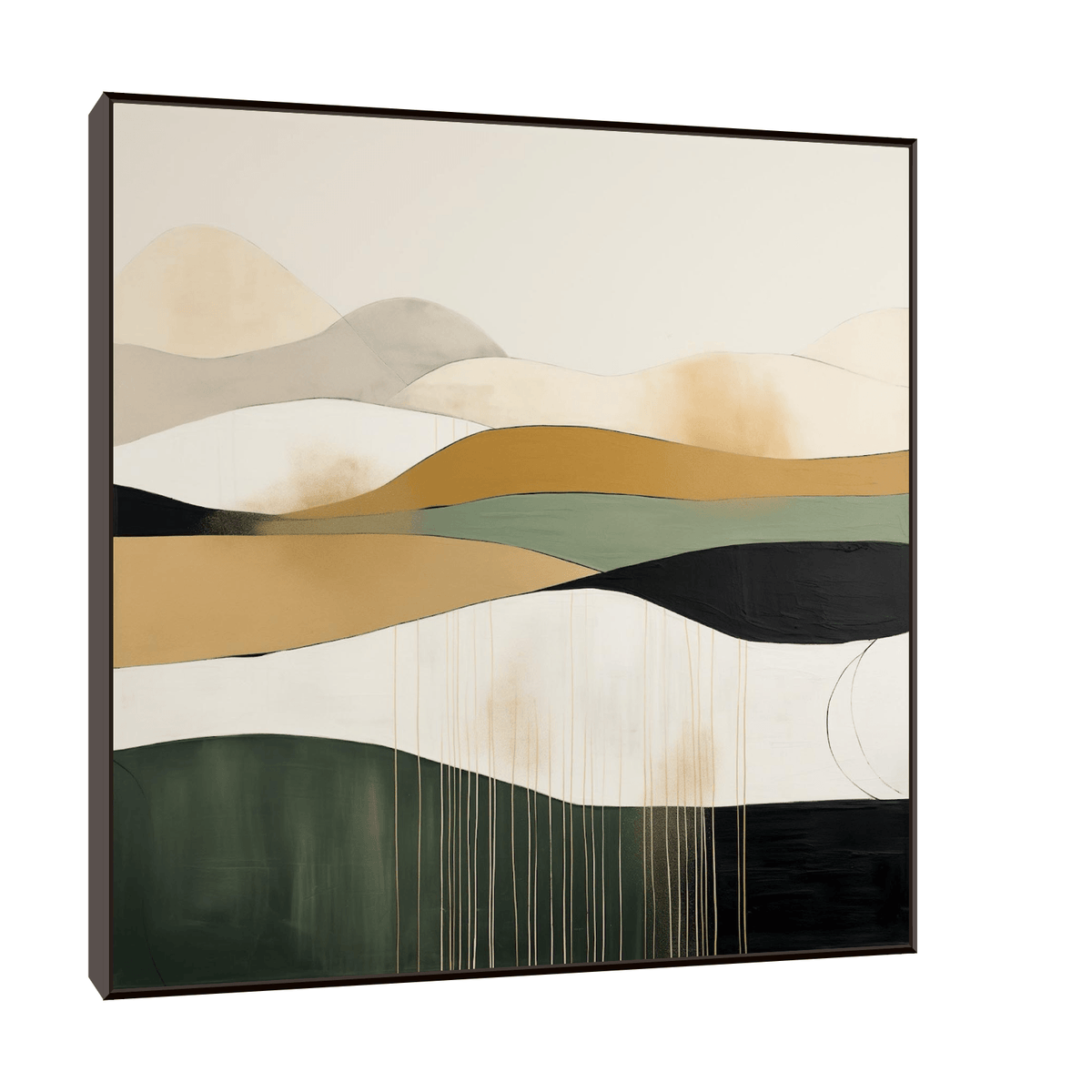 Rolling hills pastel - ArtDeco Canvas