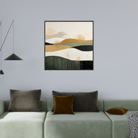 Rolling hills pastel - ArtDeco Canvas