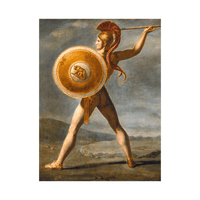 Roman Warrior, Louis David - ArtDeco Canvas