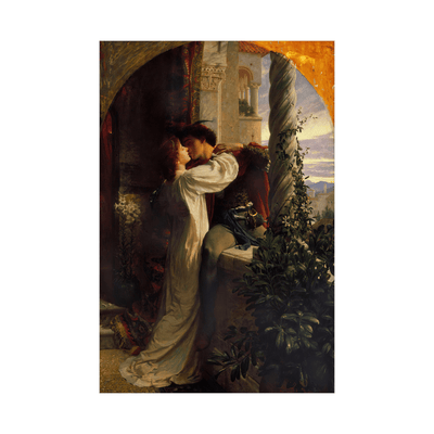 Romeo and Juliet, Frank Dicksee - ArtDeco Canvas