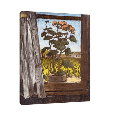Rosebush and vines at Touny, Georges Gaudion - ArtDeco Canvas