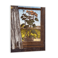 Rosebush and vines at Touny, Georges Gaudion - ArtDeco Canvas