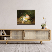 Roses Et Raisins, Jules Ferdinand Médard - ArtDeco Canvas