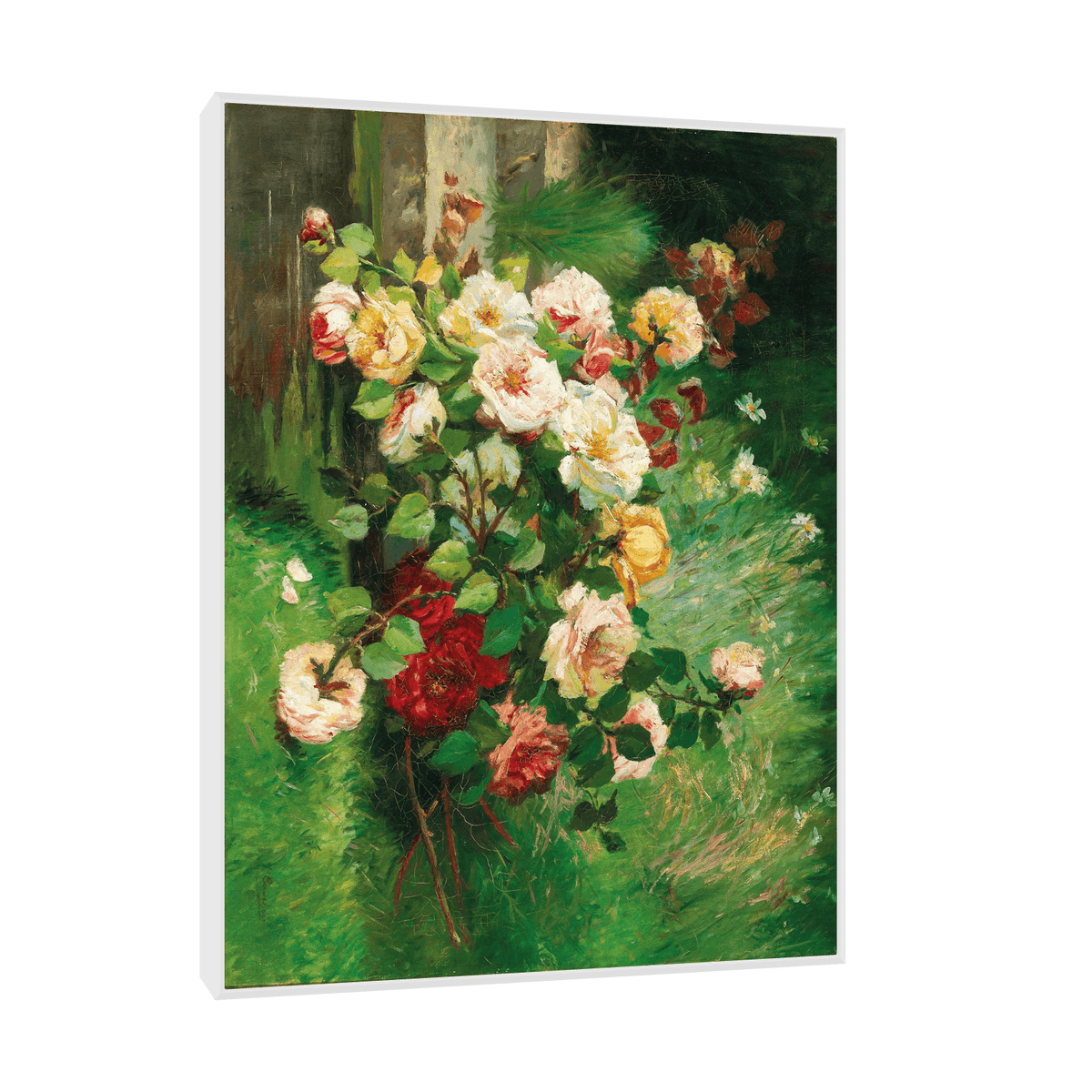 Roses, Eugène Henri Cauchois - ArtDeco Canvas