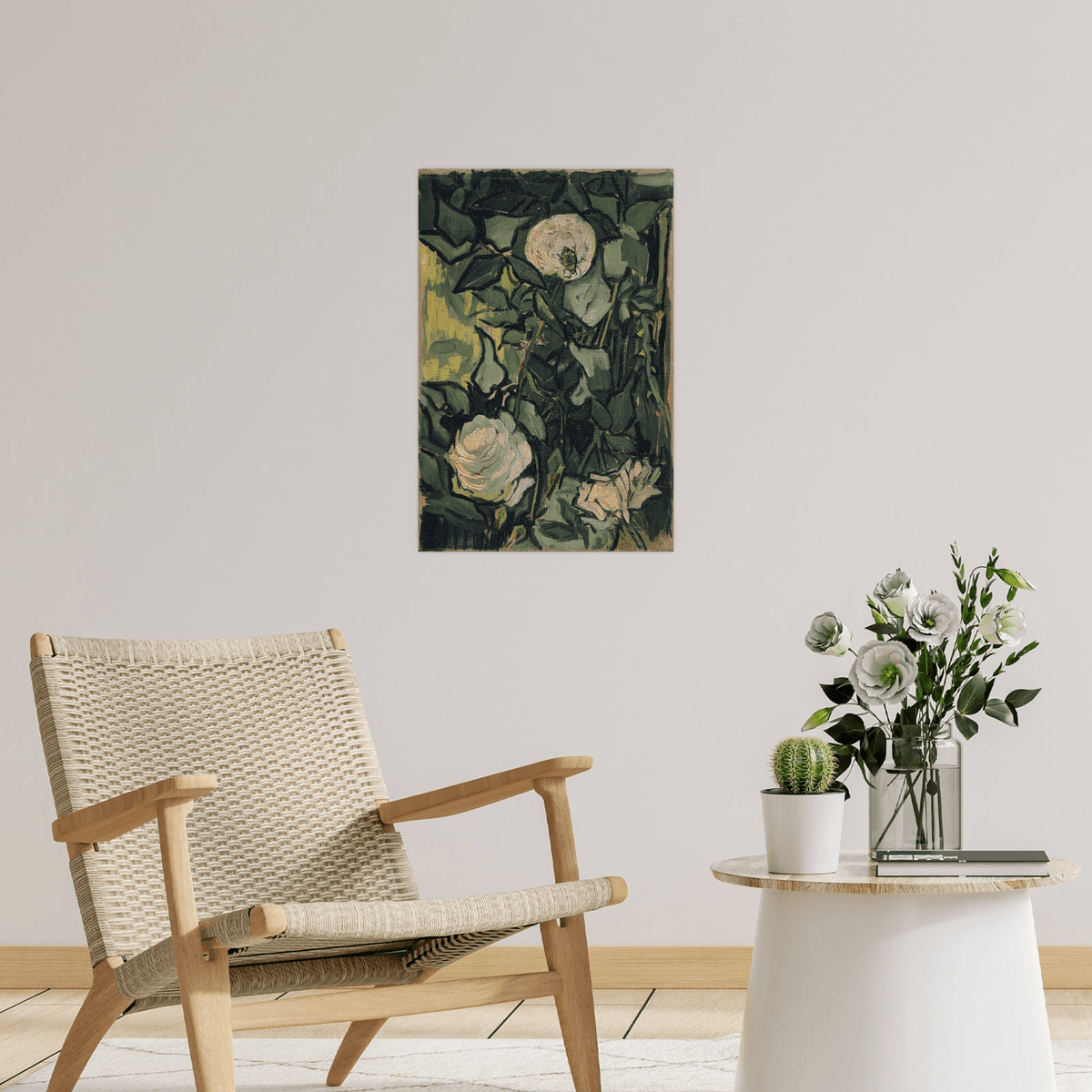 Roses, Vincent van Gogh - ArtDeco Canvas