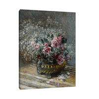 Roses et brouillard, Claude Monet - ArtDeco Canvas