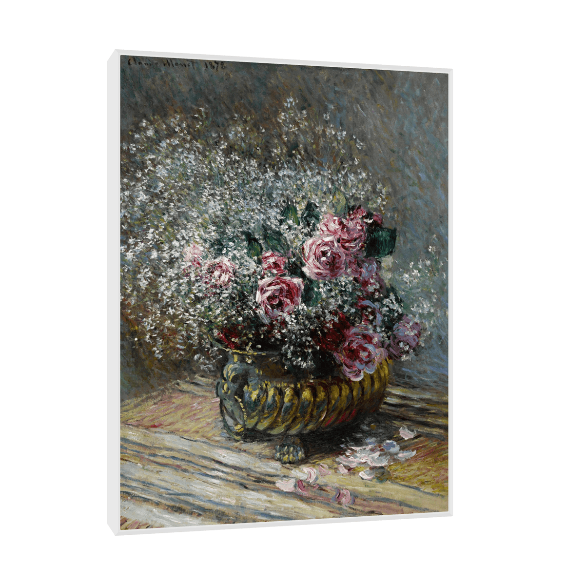 Roses et brouillard, Claude Monet - ArtDeco Canvas