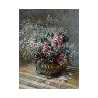 Roses et brouillard, Claude Monet - ArtDeco Canvas