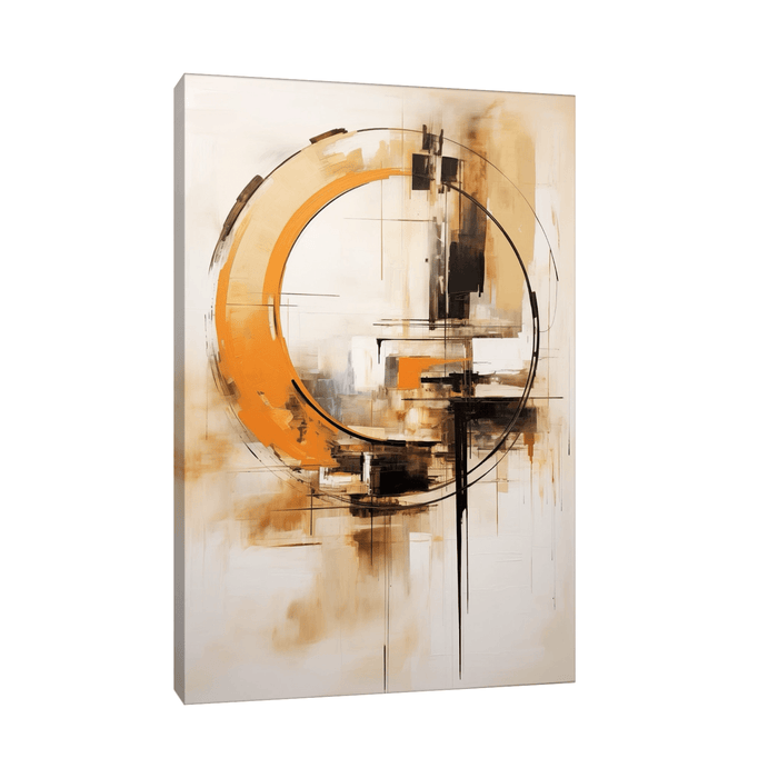 Rotating circle - ArtDeco Canvas