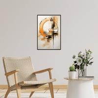 Rotating circle - ArtDeco Canvas