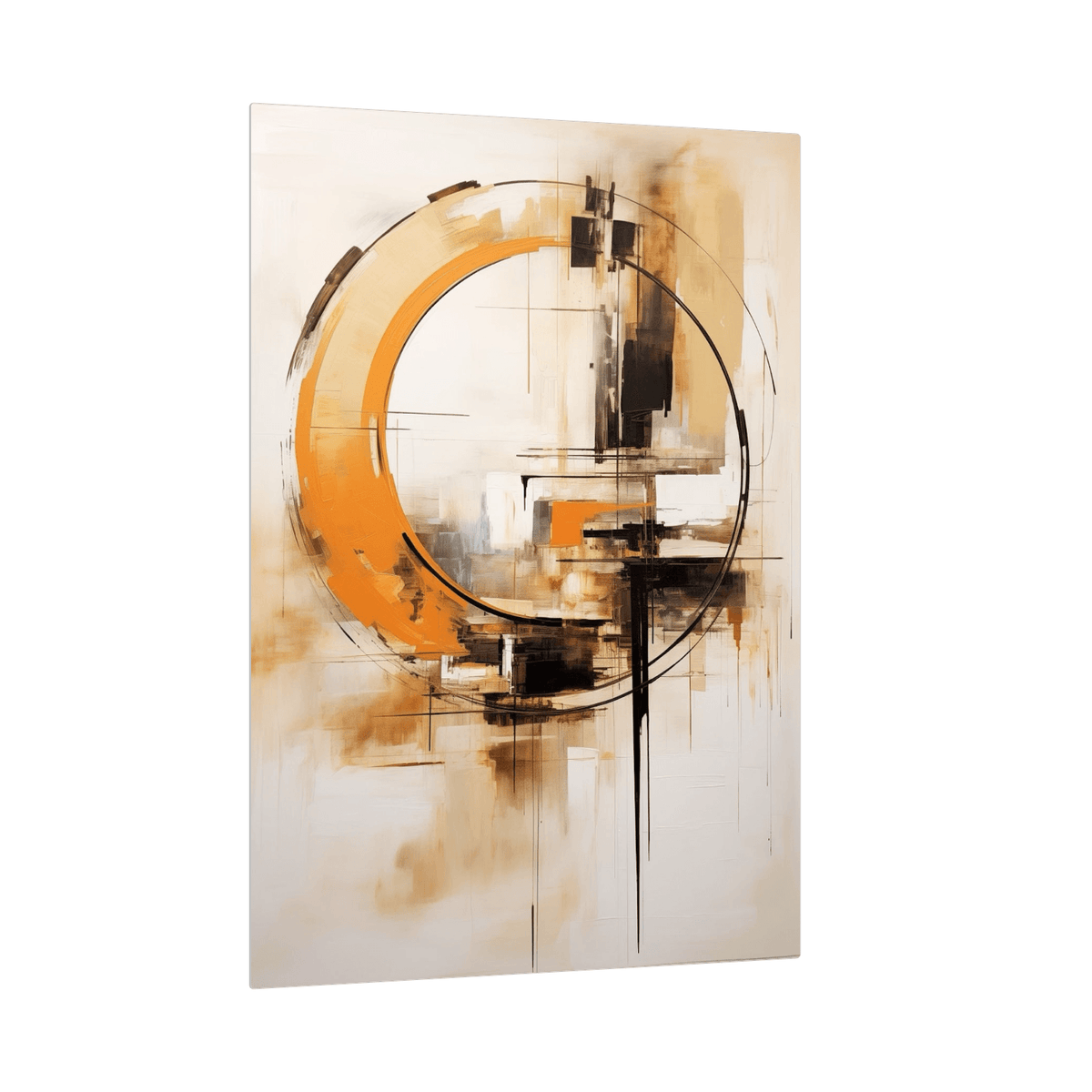 Rotating circle - ArtDeco Canvas