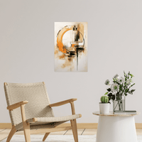 Rotating circle - ArtDeco Canvas