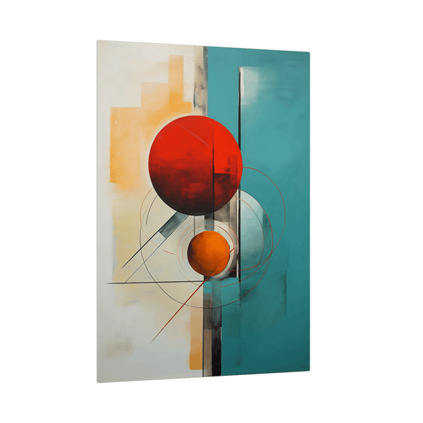 Rotating orbs - ArtDeco Canvas