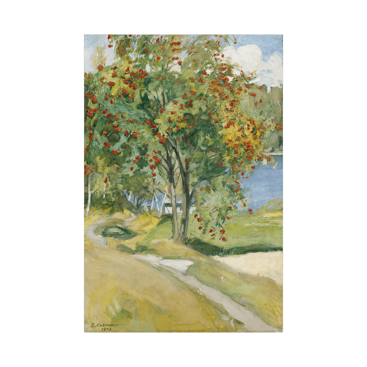 Rowan Tree, Pekka Halonen - ArtDeco Canvas