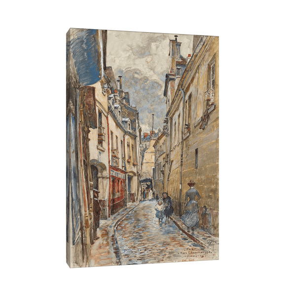 Rue Chanoinesse, Frédéric Houbron - ArtDeco Canvas