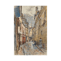 Rue Chanoinesse, Frédéric Houbron - ArtDeco Canvas