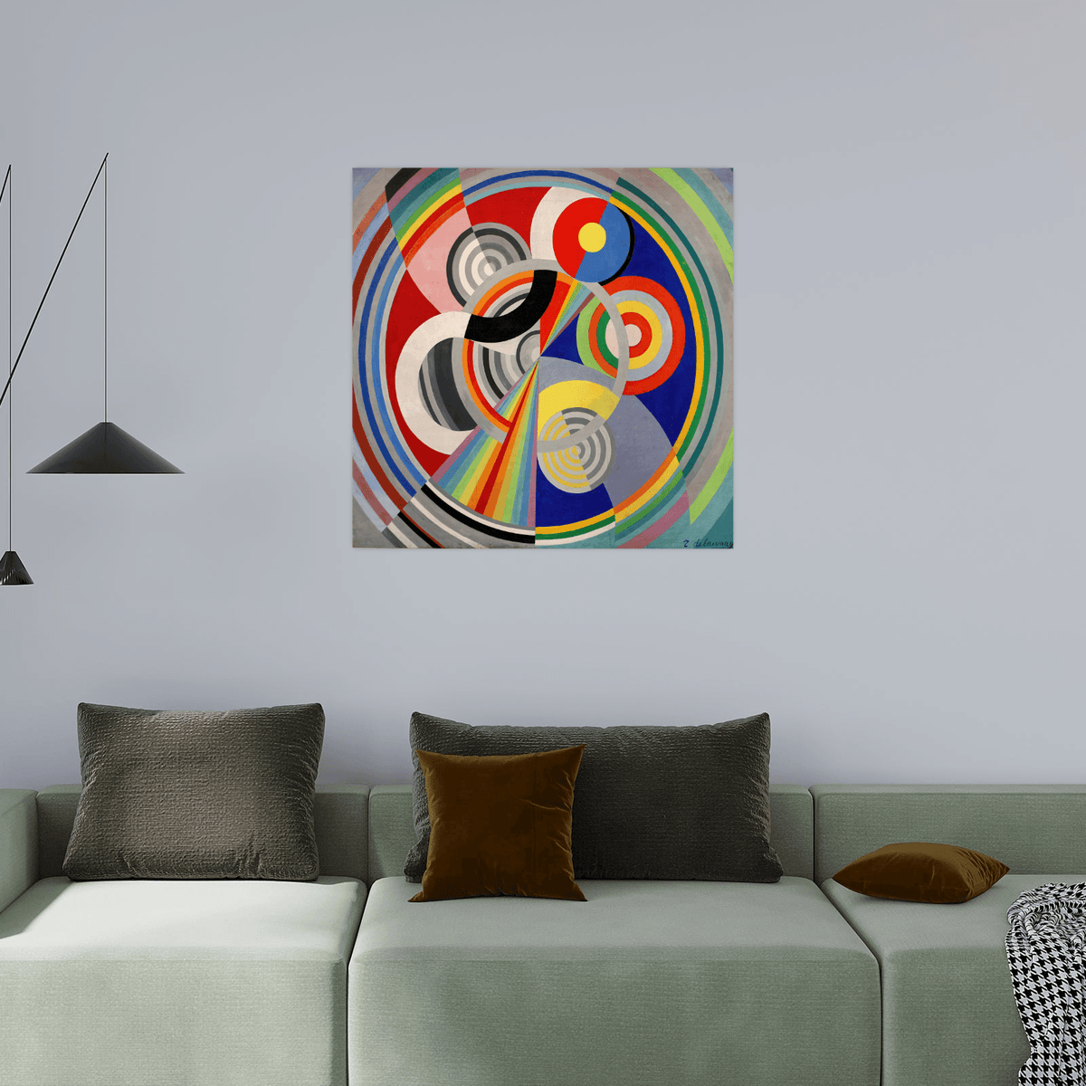 Rythme n°1, Robert Delaunay - ArtDeco Canvas