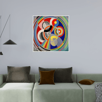 Rythme n°1, Robert Delaunay - ArtDeco Canvas