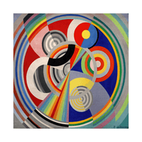 Rythme n°1, Robert Delaunay - ArtDeco Canvas