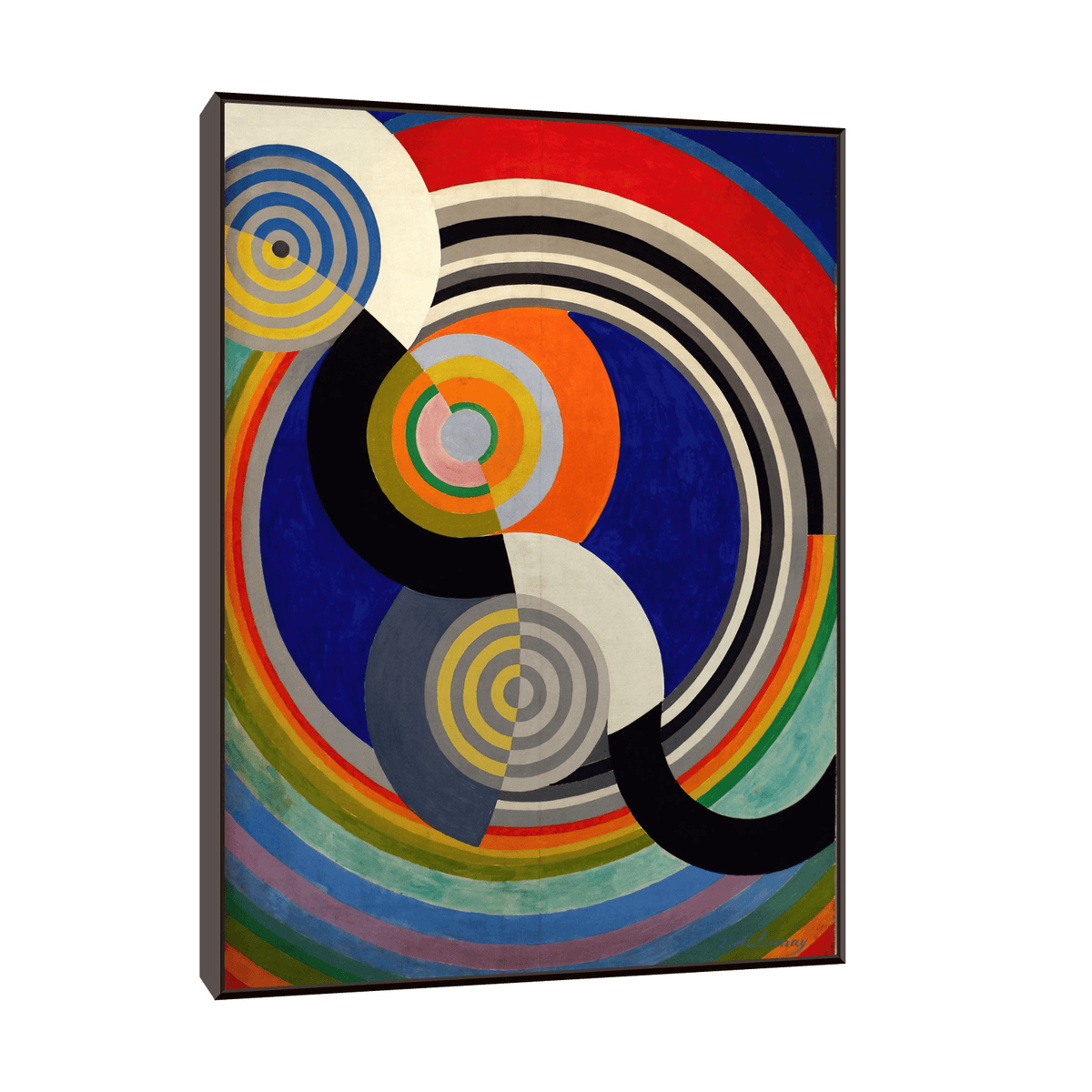 Rythme n°2, Robert Delaunay - ArtDeco Canvas