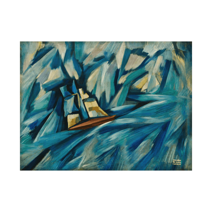 Sail boat, Amadeo de Souza-Cardoso - ArtDeco Canvas