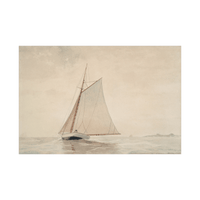 Sailing off Gloucester, Winslow Homer - ArtDeco Canvas