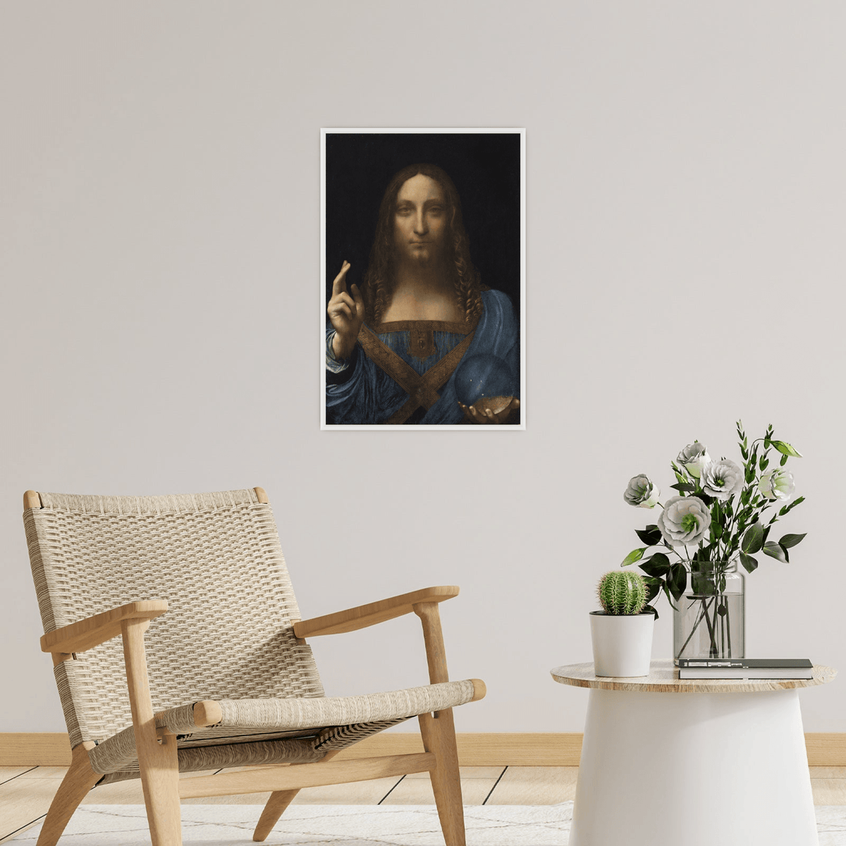 Salvator Mundi, Leonardo da Vinci - ArtDeco Canvas
