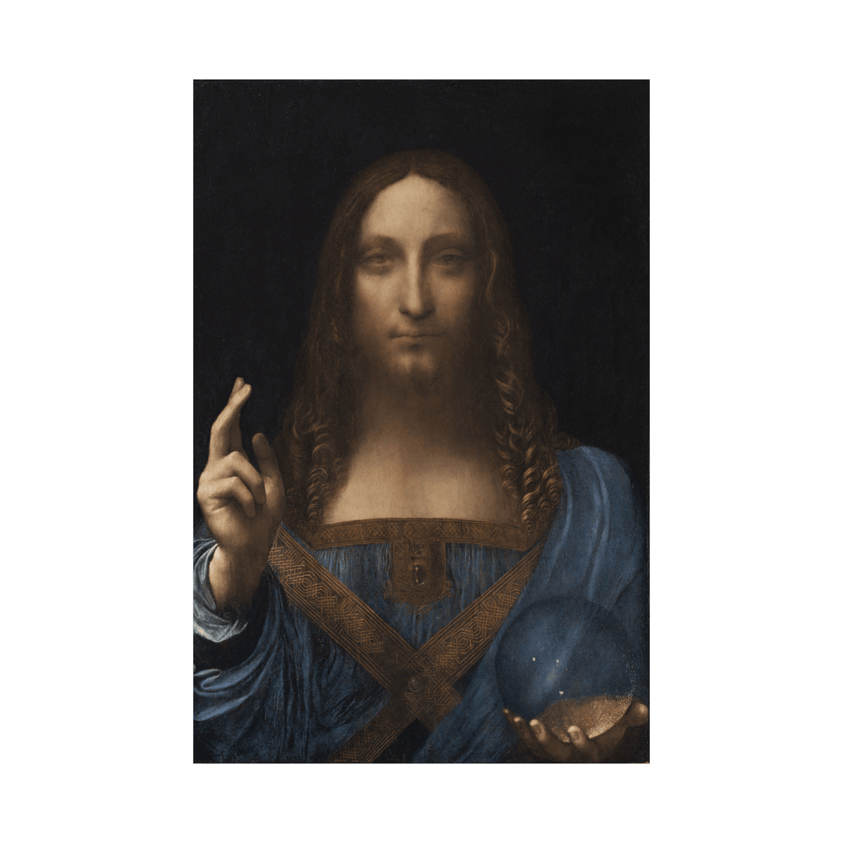 Salvator Mundi, Leonardo da Vinci - ArtDeco Canvas