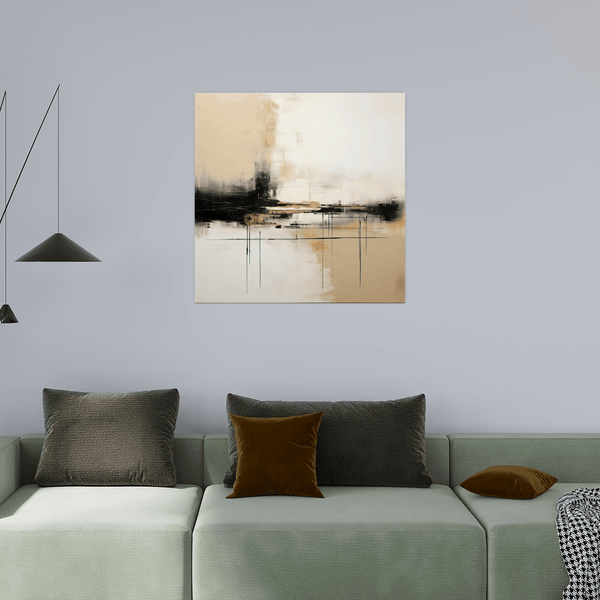 Sand storm coming - ArtDeco Canvas