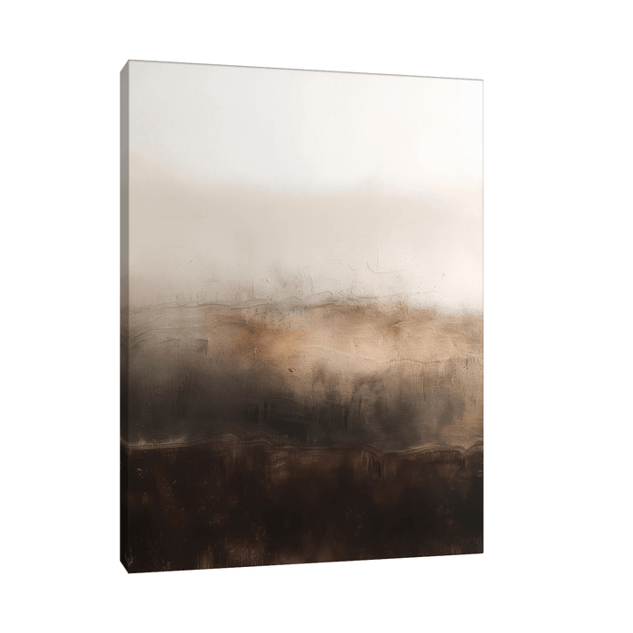 Sand storm over desert - ArtDeco Canvas