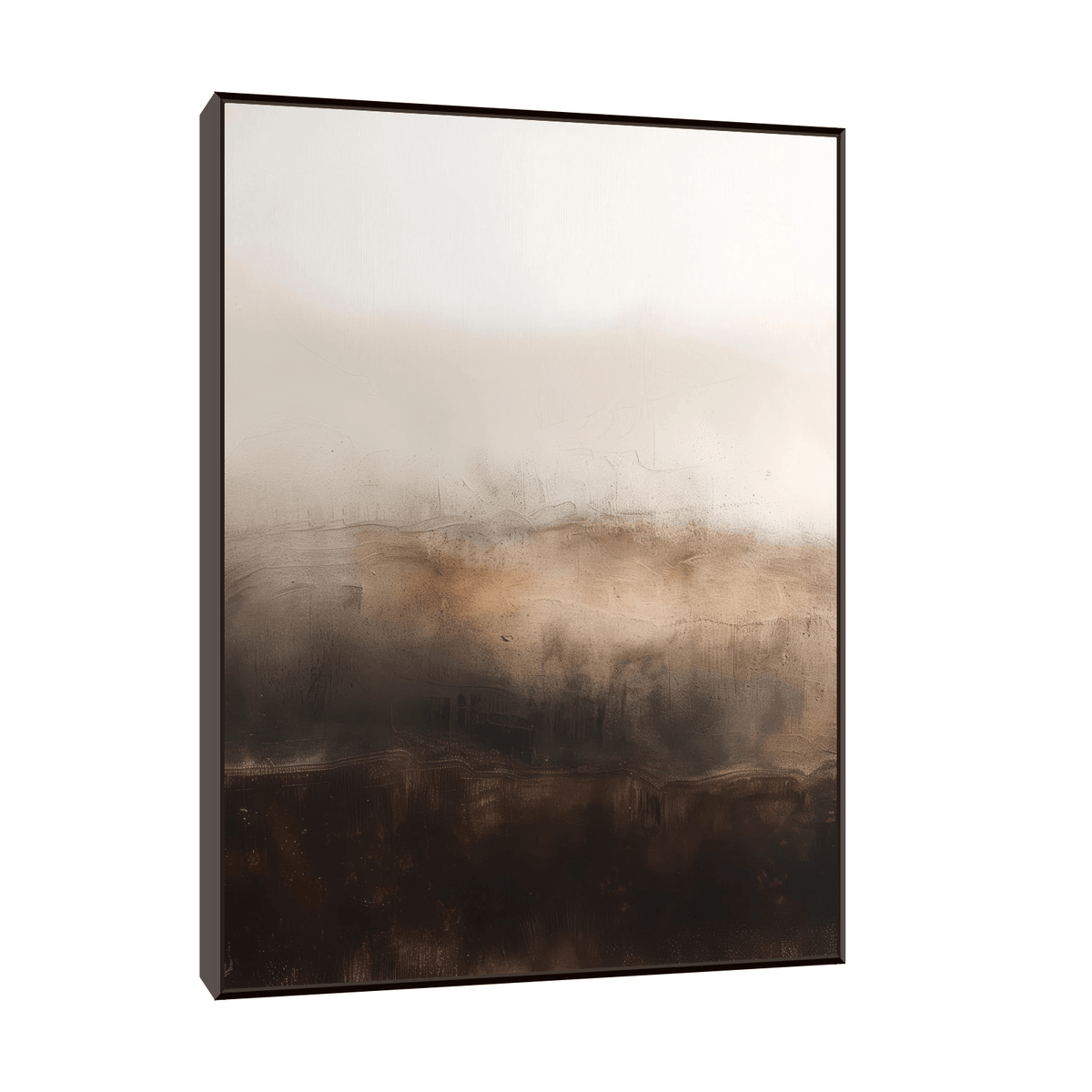 Sand storm over desert - ArtDeco Canvas