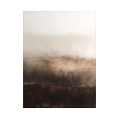 Sand storm over desert - ArtDeco Canvas