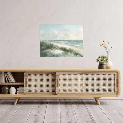 Scene from the beach - ArtDeco Canvas