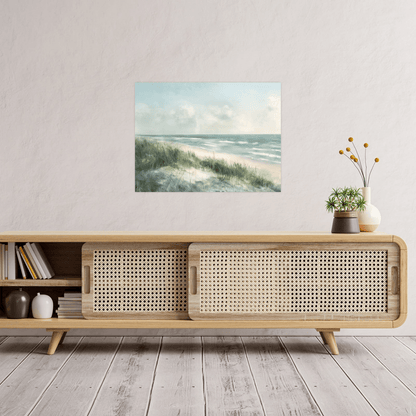 Scene from the beach - ArtDeco Canvas