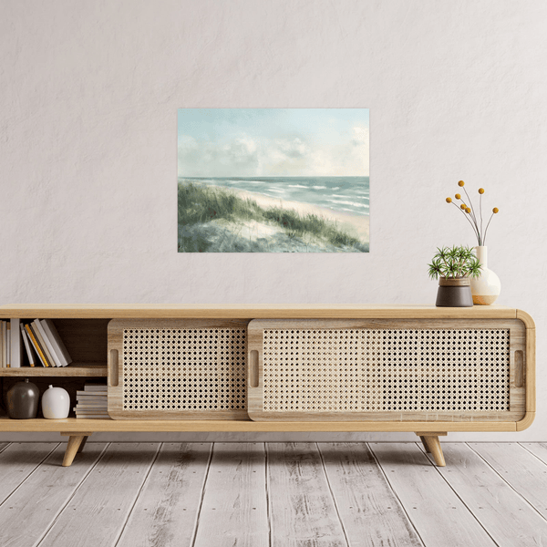 Scene from the beach - ArtDeco Canvas