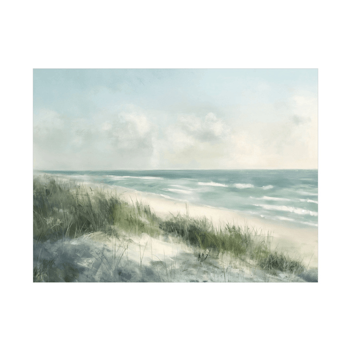 Scene from the beach - ArtDeco Canvas