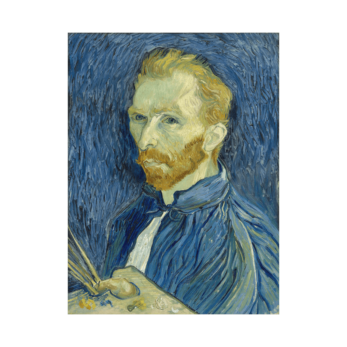 Self-Portrait, Vincent van Gogh - ArtDeco Canvas