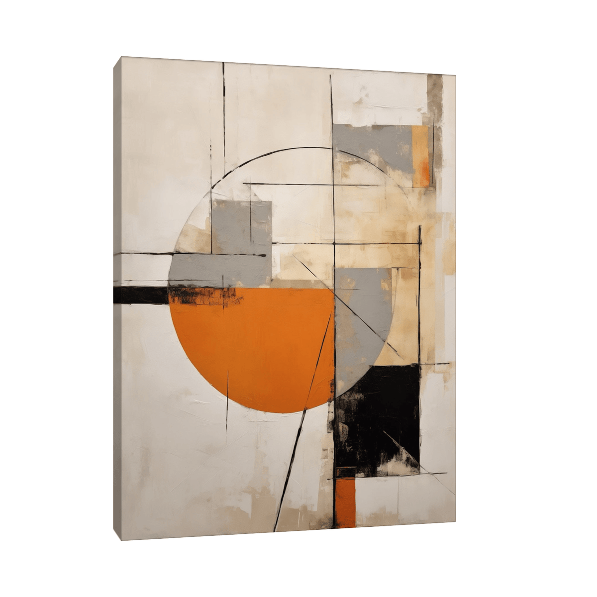 Setting sun - ArtDeco Canvas