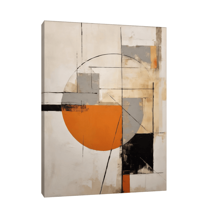 Setting sun - ArtDeco Canvas