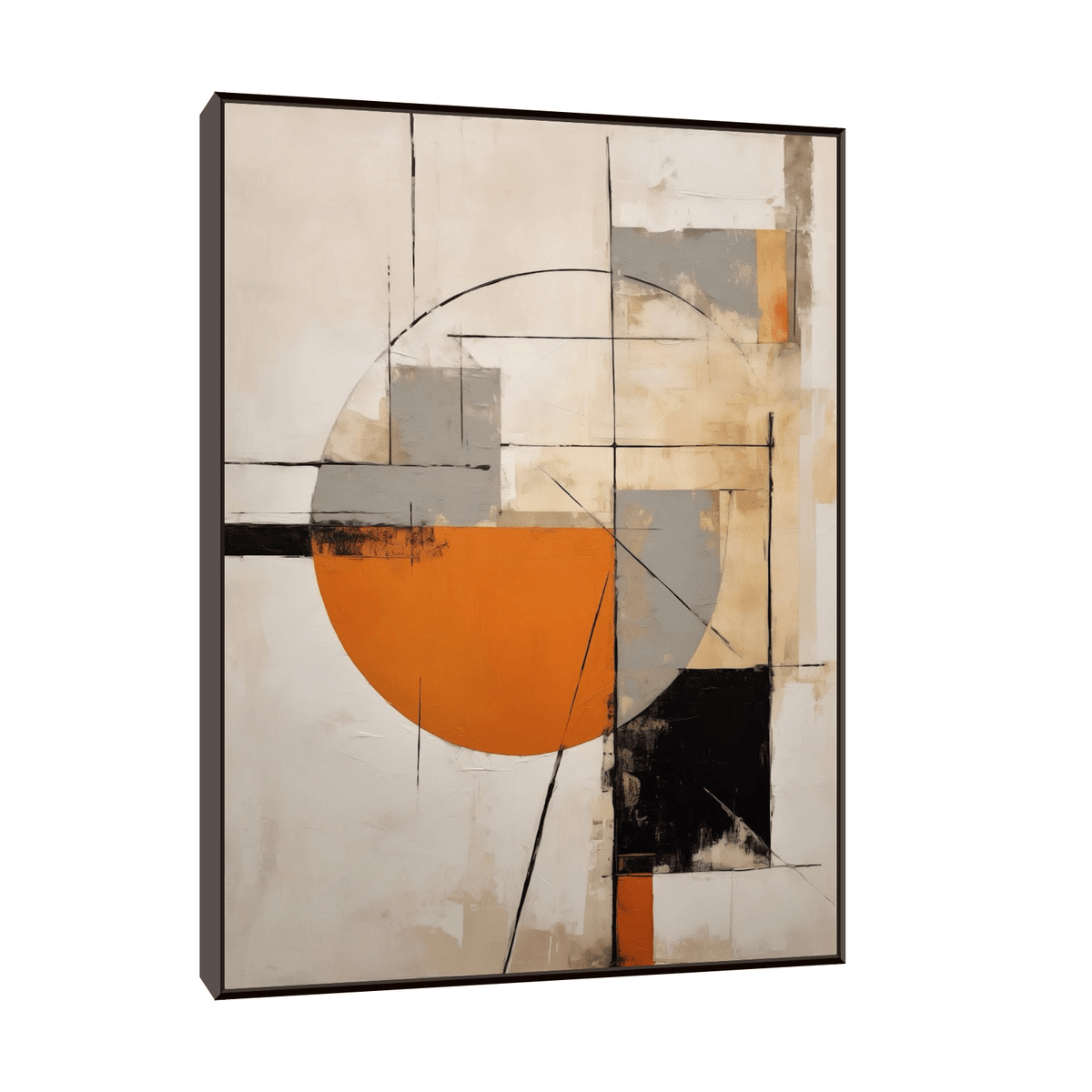 Setting sun - ArtDeco Canvas