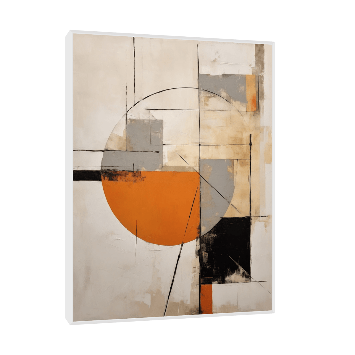 Setting sun - ArtDeco Canvas